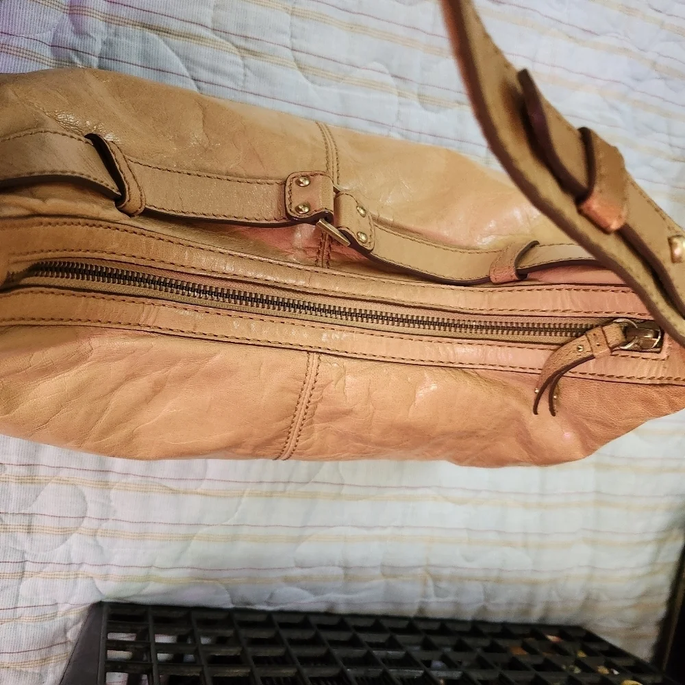 Sigrin Olsen 100% Lambs Leather Shoulder Bag 14 X 8‎ X 5